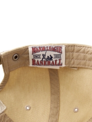 Mũ Lưỡi Trai MLB Varsity Vintage Culsive Stitch Unstructured Ball Cap New York Yankees Beige [Karina PICK]