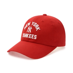 Mũ Lưỡi Trai MLB Varsity Lettering Unstructured Ball Cap New York Yankees Red