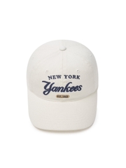 Mũ Lưỡi Trai MLB Color Denim Unstructured Ball Cap New York Yankees Cream