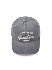 Mũ Lưỡi Trai MLB Color Denim Unstructured Ball Cap New York Yankees Grey