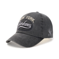 Mũ Lưỡi Trai MLB Varsity Vintage Culsive Stitch Unstructured Ball Cap New York Yankees Grey