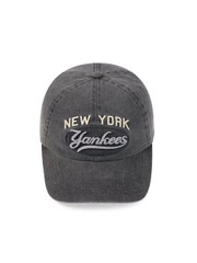 Mũ Lưỡi Trai MLB Varsity Vintage Culsive Stitch Unstructured Ball Cap New York Yankees Grey