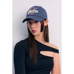 Mũ Lưỡi Trai MLB Cursive Logo Unstructured Ball Cap New York Yankees Grey