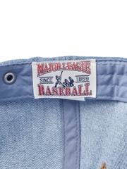 Mũ Lưỡi Trai MLB Color Denim Unstructured Ball Cap New York Yankees Blue