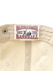 Mũ Lưỡi Trai MLB Varsity Vintage Oval Stitch Unstructured Ball Cap Boston Red Sox Beige