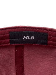 Mũ Lưỡi Trai MLB Damage Washed Unstructured Ball Cap New York Yankees Burgundy