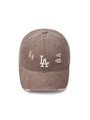 Mũ Lưỡi Trai MLB Damage Washed Unstructured Ball Cap LA Dodgers Brown