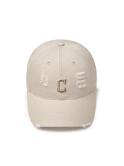 Mũ Lưỡi Trai MLB Damage Washed Unstructured Ball Cap Cleveland Guardians Sand