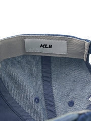 Mũ Lưỡi Trai MLB Basic Coopers Denim 5PANEL Unstructured Ball Cap New York Yankees Blue