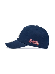 Mũ Lưỡi Trai MLB Signature Unstructured Ball Cap Atlanta Braves Navy [Karina PICK]