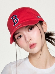 Mũ Lưỡi Trai MLB Signature Unstructured Ball Cap Boston Red Sox Red [Karina PICK]