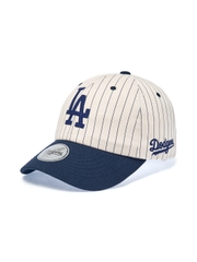 Mũ Lưỡi Trai MLB Signature Stripe Unstructured Ball Cap LA Dodgers Navy [Karina PICK]