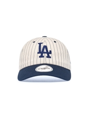 Mũ Lưỡi Trai MLB Signature Stripe Unstructured Ball Cap LA Dodgers Navy [Karina PICK]