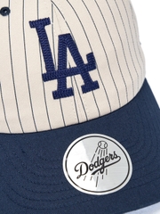 Mũ Lưỡi Trai MLB Signature Stripe Unstructured Ball Cap LA Dodgers Navy [Karina PICK]