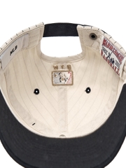 Mũ Lưỡi Trai MLB Signature Stripe Unstructured Ball Cap New York Yankees Black [Karina PICK]