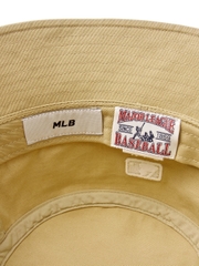 Nón Bucket MLB Basic One-Point Washed Bucket Hat Boston Red Sox Beige