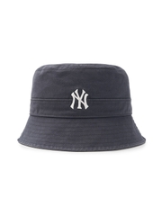 Nón Bucket MLB Basic One-Point Washed Bucket Hat New York Yankees Grey