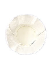 Nón Bucket MLB Colored Denim Safari Bucket Hat New York Yankees Cream