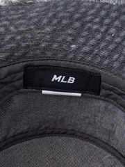 Nón Bucket MLB Colored Denim Safari Bucket Hat New York Yankees Grey