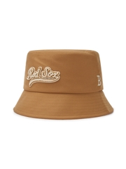 Nón Bucket MLB Varsity Buckle Culsive Bucket Hat Boston Red Sox Camel