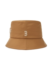 Nón Bucket MLB Varsity Buckle Culsive Bucket Hat Boston Red Sox Camel