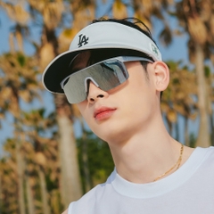 Nón MLB Athleisure Sun Cap LA Dodgers White