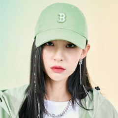 Nón MLB Basic Wappen Ball Cap Boston Red Sox L.Khaki