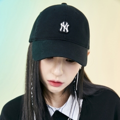 Nón MLB Basic Wappen Ball Cap New York Yankees Black