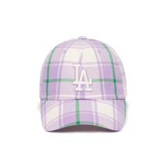 Nón MLB Checkerboard Ball Cap LA Dodgers L.Lavender