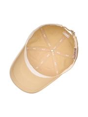 Nón MLB Korea Basic Medium Logo Unstructured Ball Cap LA Dodgers Beige