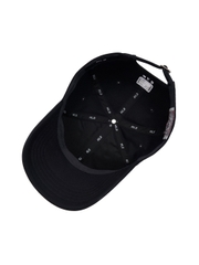 Nón MLB Korea Basic Medium Logo Unstructured Ball Cap New York Yankees Black