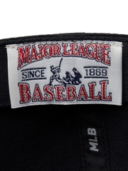 Nón MLB Korea Basic Medium Logo Unstructured Ball Cap New York Yankees Black