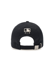 Nón MLB Korea Basic Coopers Washed Unstructured Ball Cap New York Yankees Black