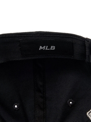 Nón MLB Korea Basic Coopers Washed Unstructured Ball Cap New York Yankees Black