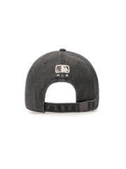 Nón MLB Korea Varsity Lettering Color Denim Unstructured Ball Cap New York Yankees Grey