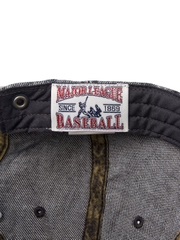 Nón MLB Korea Heavy Washed Unstructured Ball Cap LA Dodgers Grey