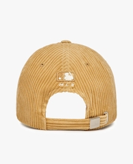 Nón MLB Korea Corduroy Unstructured Ball Cap Boston Red Sox Beige