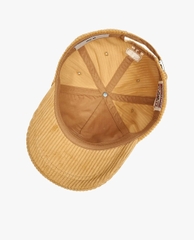 Nón MLB Korea Corduroy Unstructured Ball Cap Boston Red Sox Beige