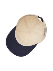 Nón MLB Korea Lettering Color Block Unstructured Ball Cap Boston Red Sox Navy