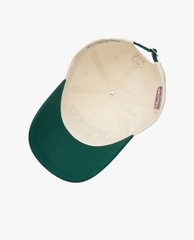 Nón MLB Korea Lettering Color Block Unstructured Ball Cap LA Dodgers Green