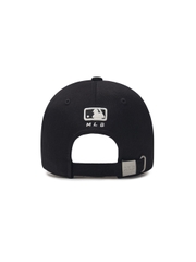 Nón MLB Koera Culsive Lettering Unstructured Ball Cap New York Yankees Black