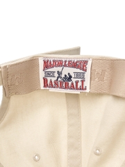 Nón MLB Korea Nanologo Unstructured Ball Cap Boston Red Sox Sand