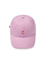 Nón MLB Korea Nanologo Unstructured Ball Cap Cleveland Guardians Purple