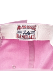 Nón MLB Korea Nanologo Unstructured Ball Cap Cleveland Guardians Purple