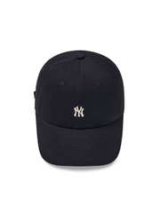 Nón MLB Korea Nanologo Unstructured Ball Cap New York Yankees Black