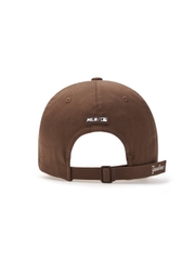 Nón MLB Korea Nanologo Unstructured Ball Cap New York Yankees Brown