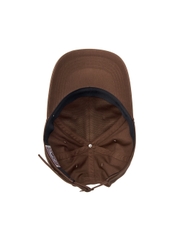 Nón MLB Korea Nanologo Unstructured Ball Cap New York Yankees Brown