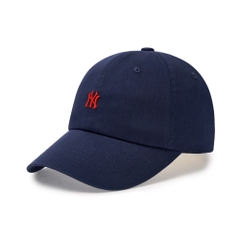 Nón MLB Korea Nanologo Unstructured Ball Cap New York Yankees Navy