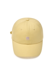 Nón MLB Korea Nanologo Unstructured Ball Cap New York Yankees Yellow