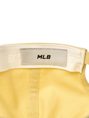 Nón MLB Korea Nanologo Unstructured Ball Cap New York Yankees Yellow